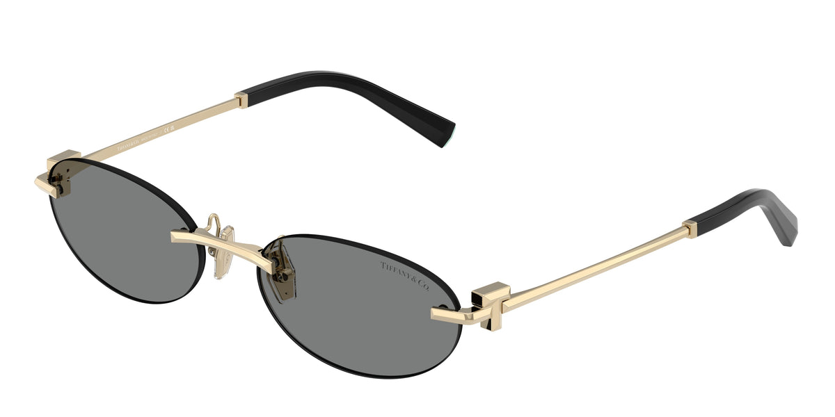 Tiffany & Co. TF3119D — Pale gold / Dark grey — 602187