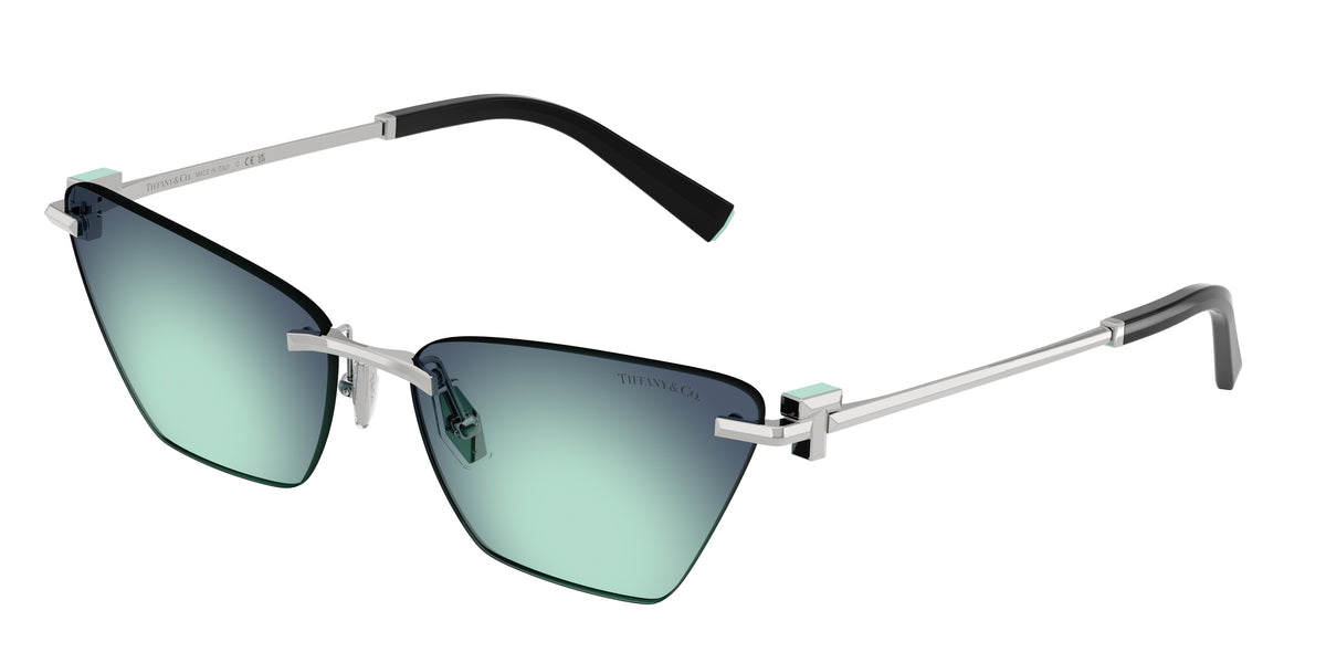 Tiffany & Co. TF3120 — Silver / Gradient blue — 60019S