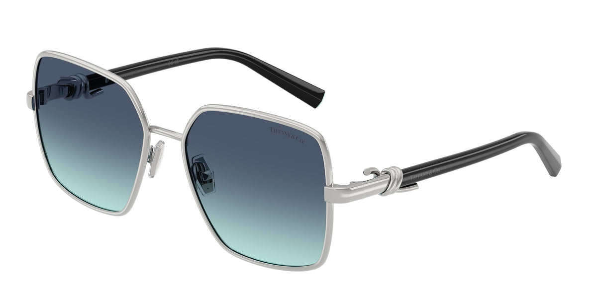 Tiffany & Co. TF3122 — Silver / Azure gradient blue — 60019S