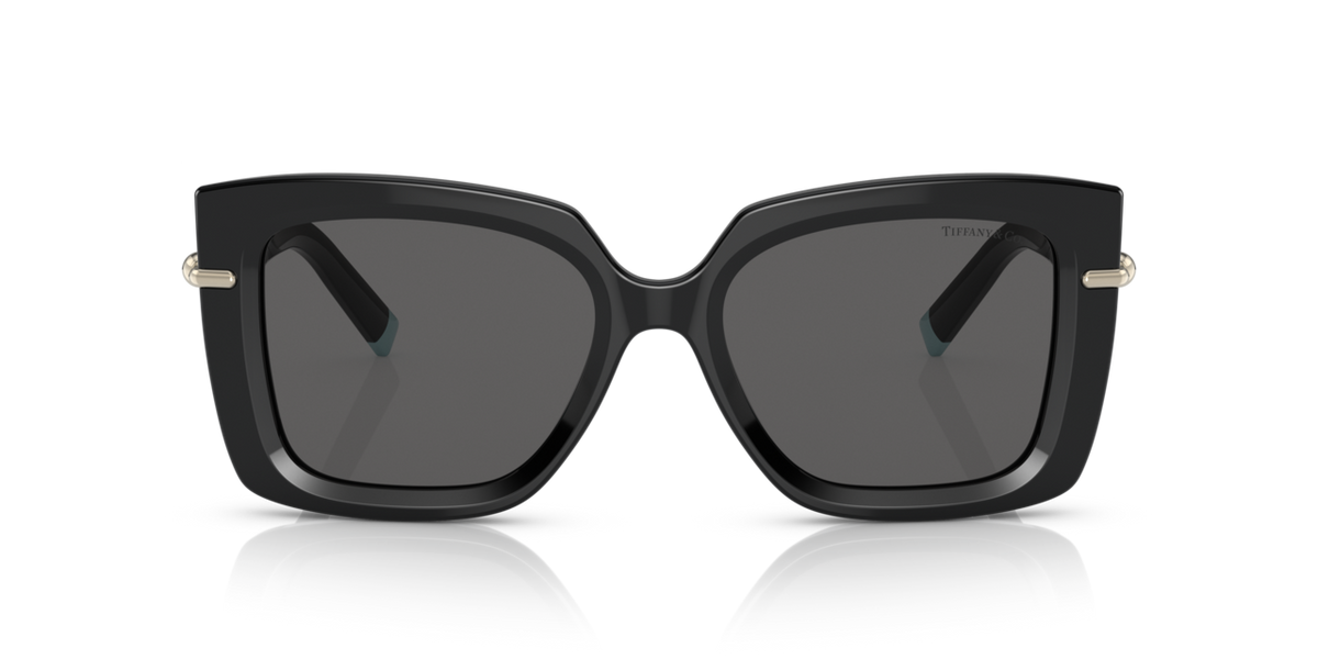 Tiffany & Co. TF4199 - Black / Dark grey - front view - 8001S4