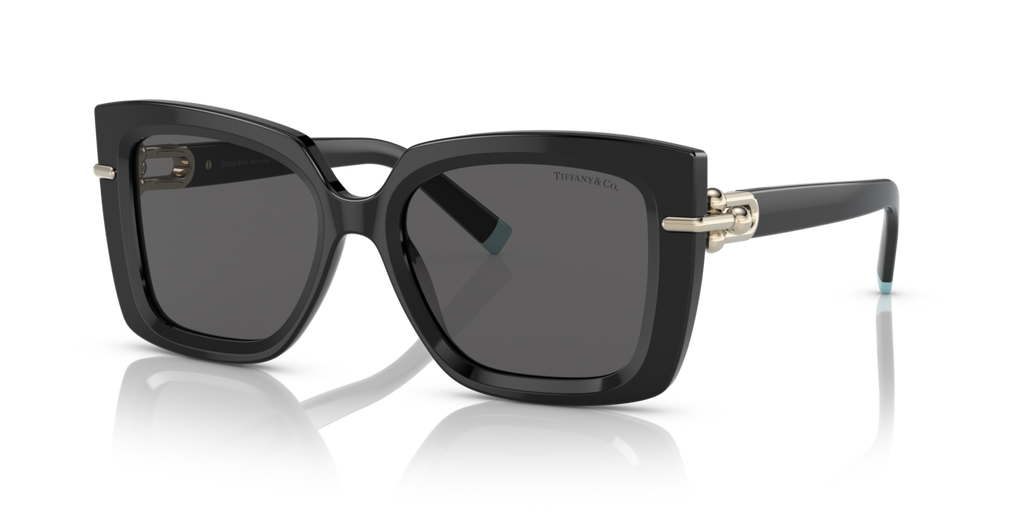 Tiffany & Co. TF4199 - Black / Dark grey - three-quarter view - 8001S4