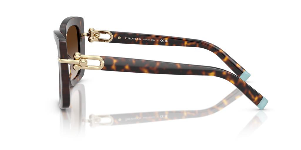 Tiffany & Co. TF4199 - Havana / Brown gradient - side view - 80153B