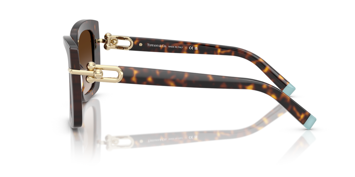 Tiffany & Co. TF4199 - Havana / Brown gradient - side view - 80153B