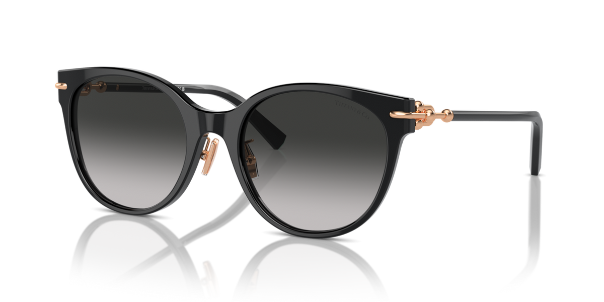 Tiffany & Co. TF4223D - Black / Grey gradient - three-quarter view - 80013C
