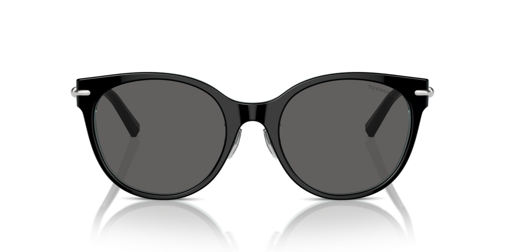 Tiffany & Co. TF4223D - Black on crystal tiffany blue / Dark grey - front view - 8285S4