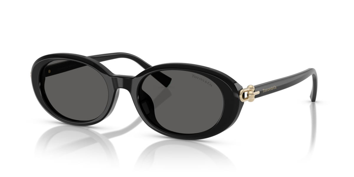 Tiffany & Co. TF4242D - Black / Dark grey - three-quarter view - 8361S4