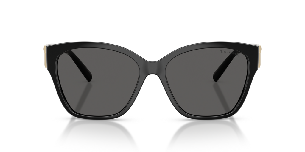Tiffany & Co. TF4254U - Black / Dark grey - front view - 8001S4