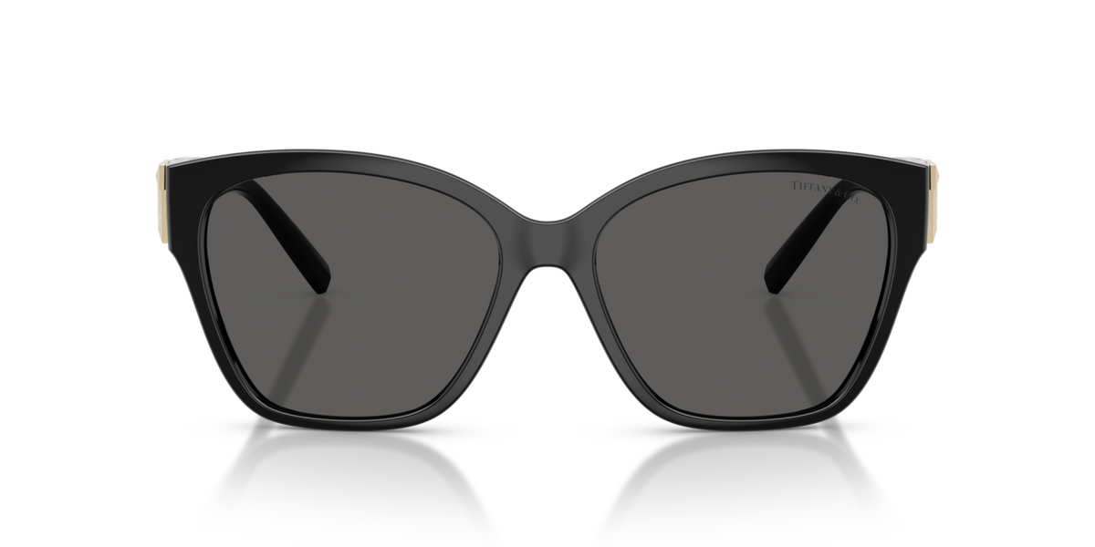 Tiffany & Co. TF4254U - Black / Dark grey - front view - 8001S4