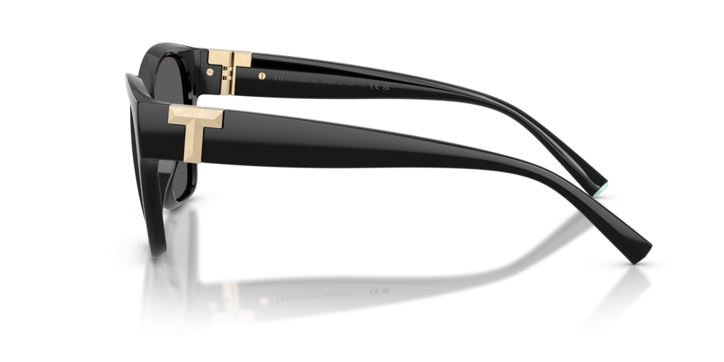Tiffany & Co. TF4254U - Black / Dark grey - side view - 8001S4
