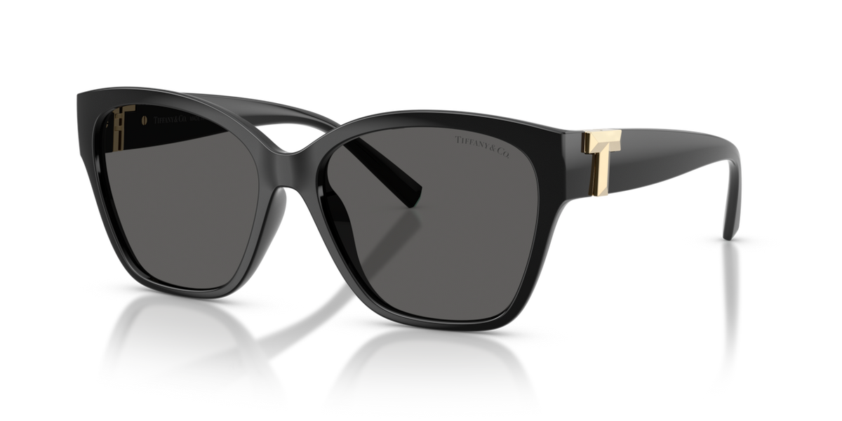 Tiffany & Co. TF4254U - Black / Dark grey - three-quarter view - 8001S4