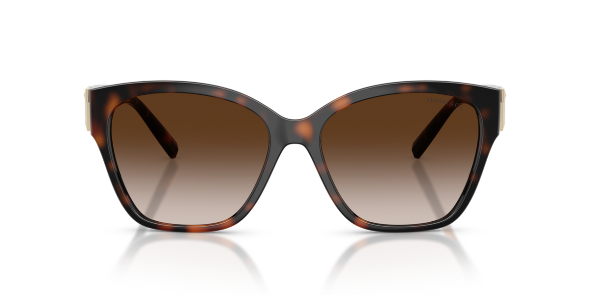 Tiffany & Co. TF4254U - Havana / Brown gradient - front view - 80153B