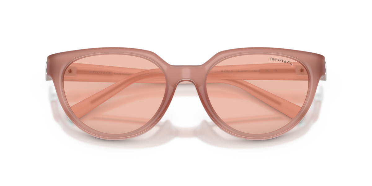 Tiffany & Co. TF4256D - Opal pink / Dark pink - folded front view - 844884