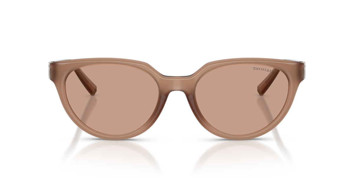 Tiffany & Co. TF4256D - Coca cola sapphire / Brown - front view - 844973