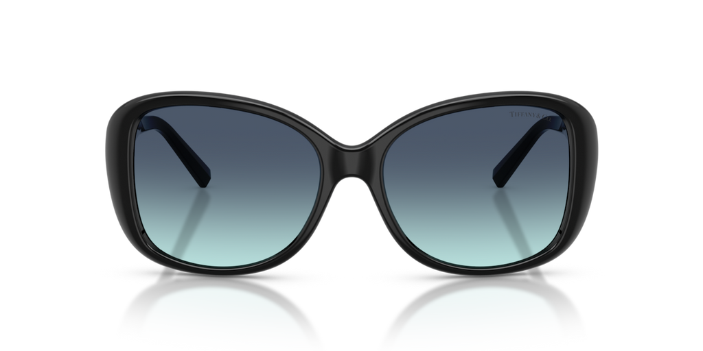 Tiffany & Co. TF4257U - Black / Azure gradient blue - front view - 80019S