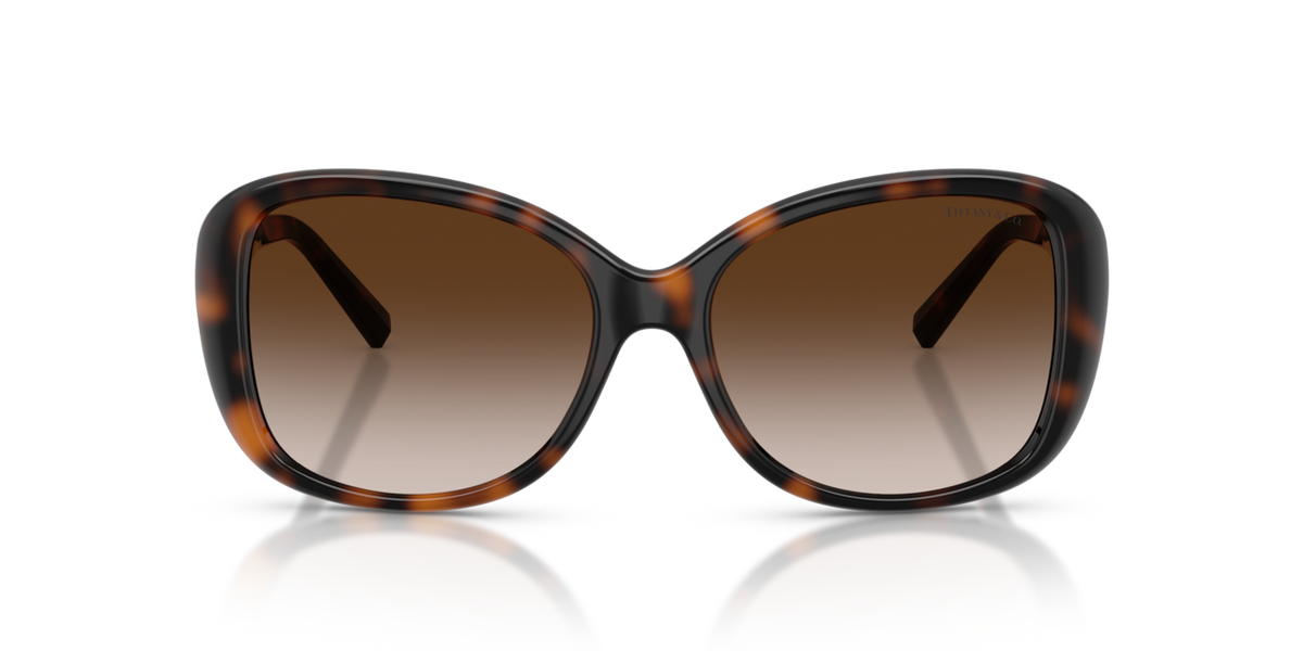 Tiffany & Co. TF4257U - Havana / Brown gradient - front view - 80153B