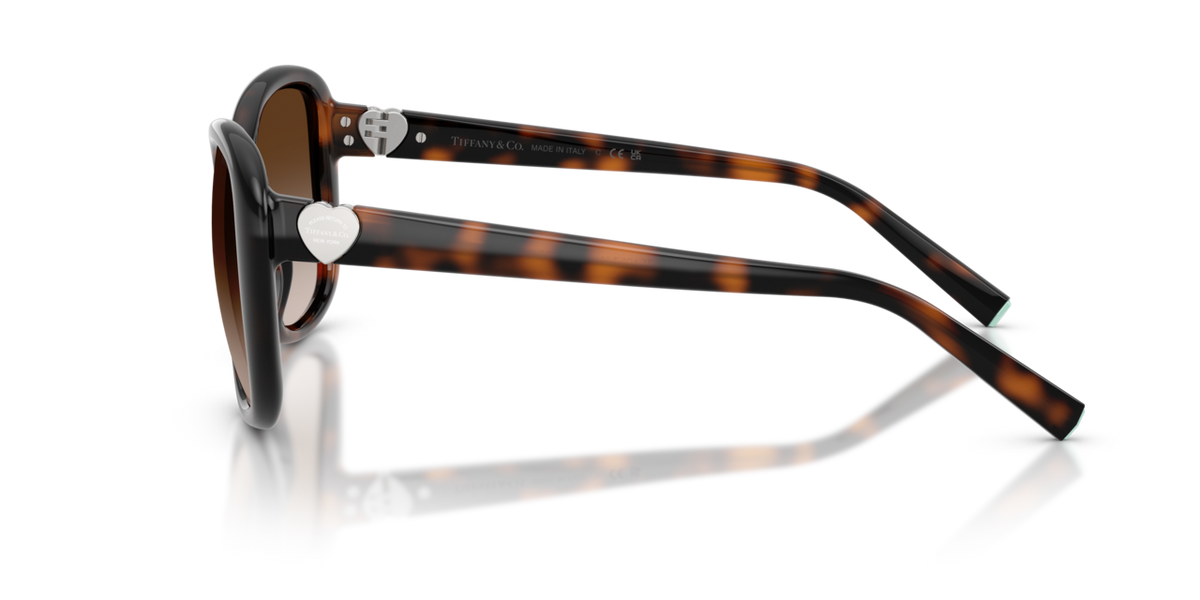 Tiffany & Co. TF4257U - Havana / Brown gradient - side view - 80153B