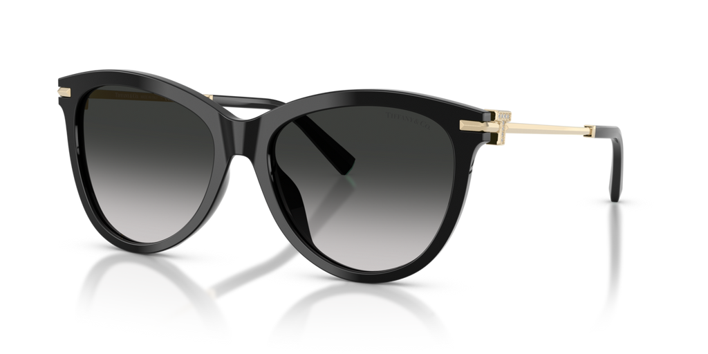 Tiffany & Co. TF4258BU - Black / Grey gradient - three-quarter view - 80013C