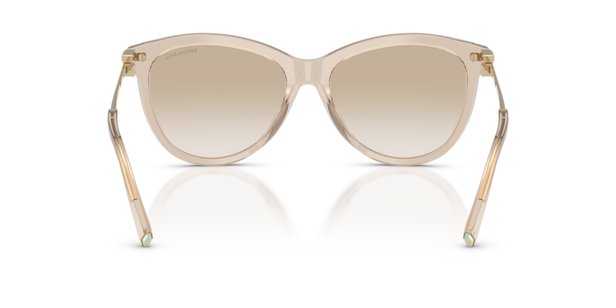 Tiffany & Co. TF4258BU - Crystal beige / Neutral gradient light grey - rear view - 844511