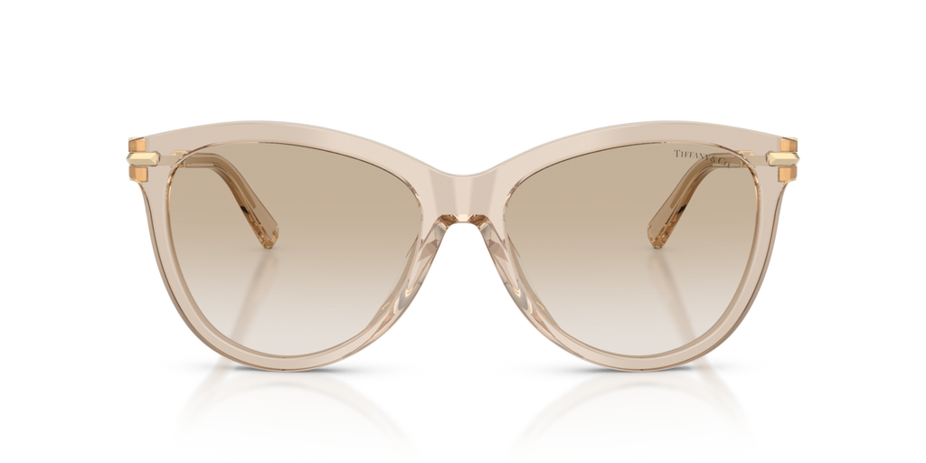 Tiffany & Co. TF4258BU - Crystal beige / Neutral gradient light grey - front view - 844511