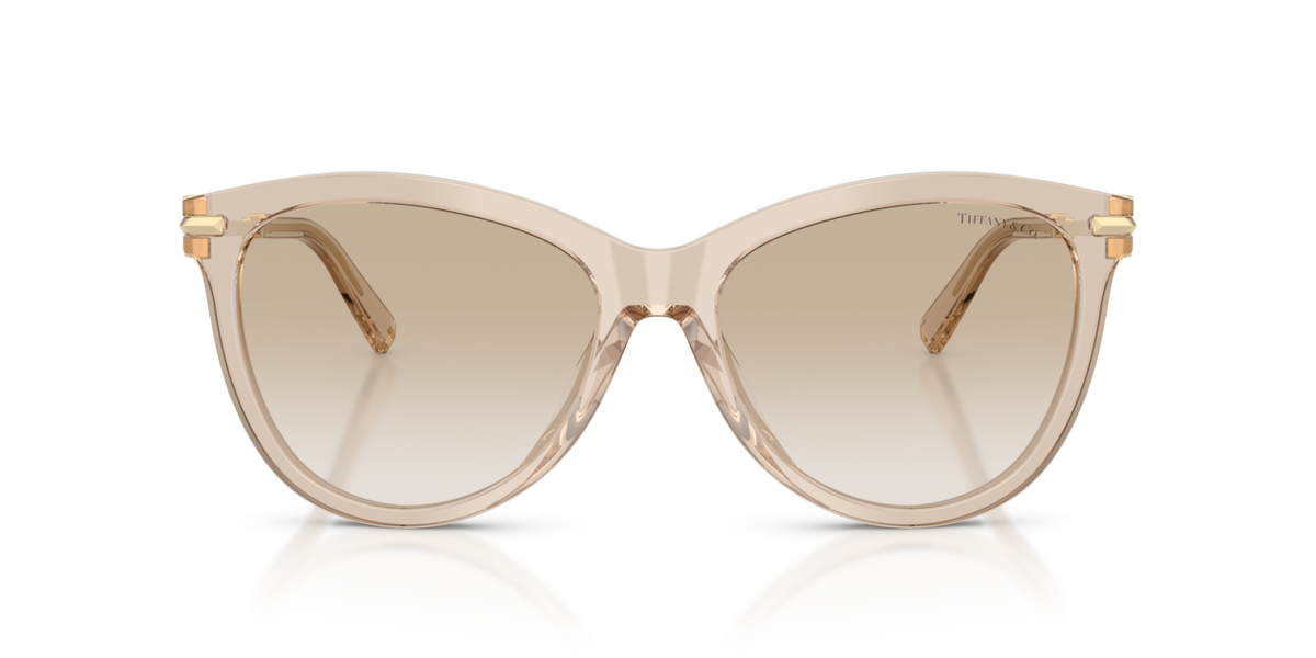 Tiffany & Co. TF4258BU - Crystal beige / Neutral gradient light grey - front view - 844511