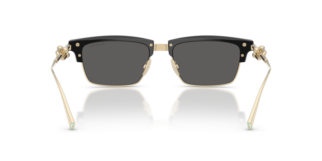 Tiffany & Co. TF4262K - Black / Dark grey - rear view - 8001S4