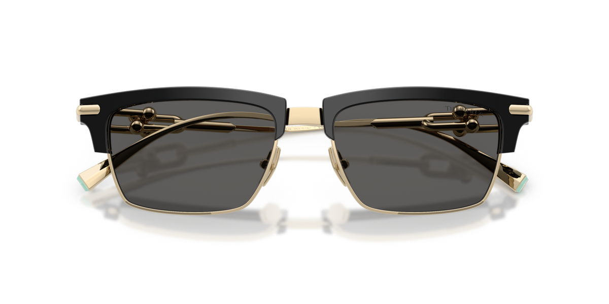 Tiffany & Co. TF4262K - Black / Dark grey - folded front view - 8001S4