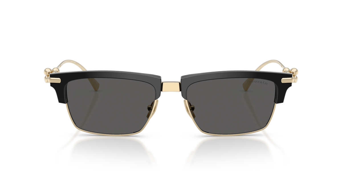 Tiffany & Co. TF4262K - Black / Dark grey - front view - 8001S4