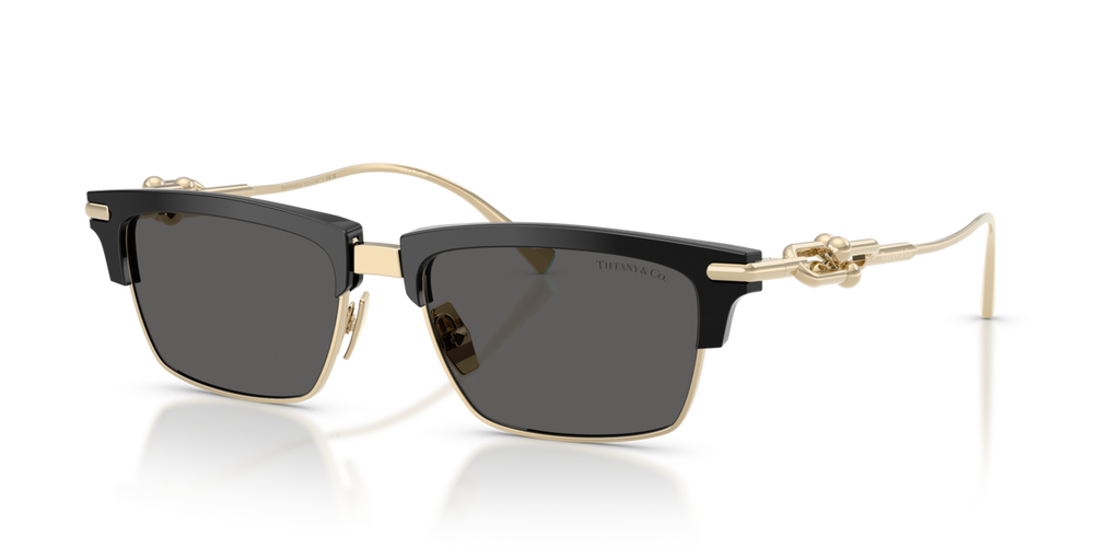 Tiffany & Co. TF4262K - Black / Dark grey - three-quarter view - 8001S4