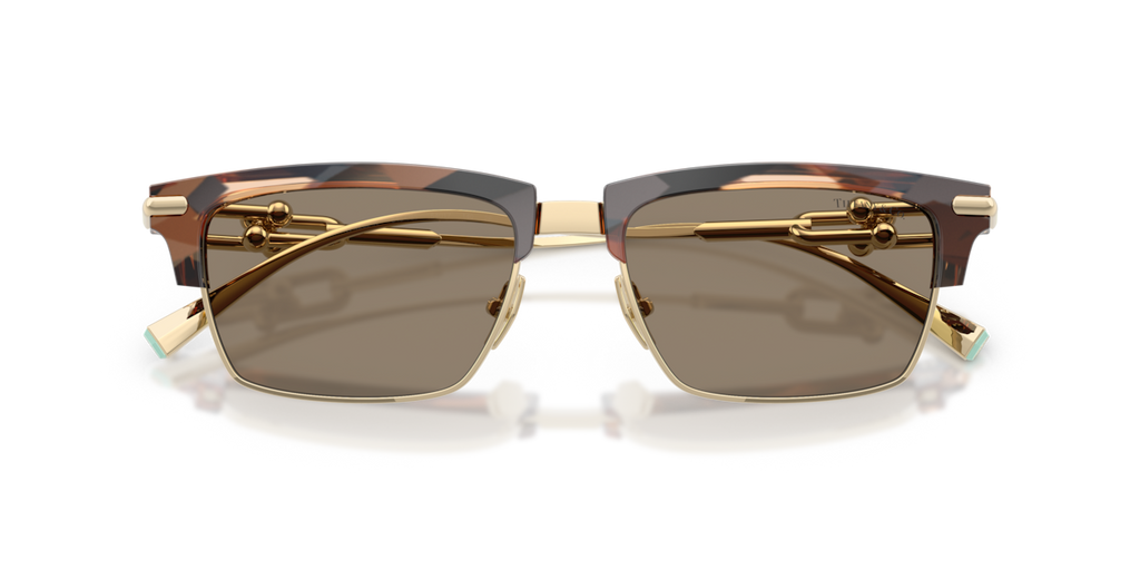 Tiffany & Co. TF4262K - Brown Havana / Brown Transitions - lens detail - 845485