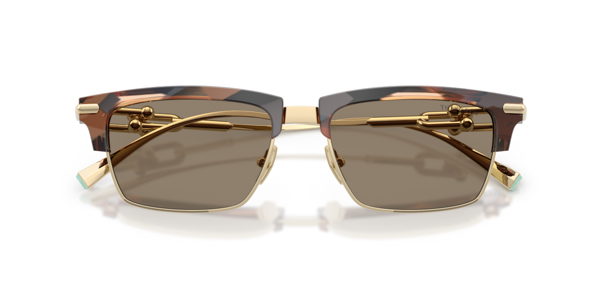 Tiffany & Co. TF4262K - Brown Havana / Brown Transitions - lens detail - 845485