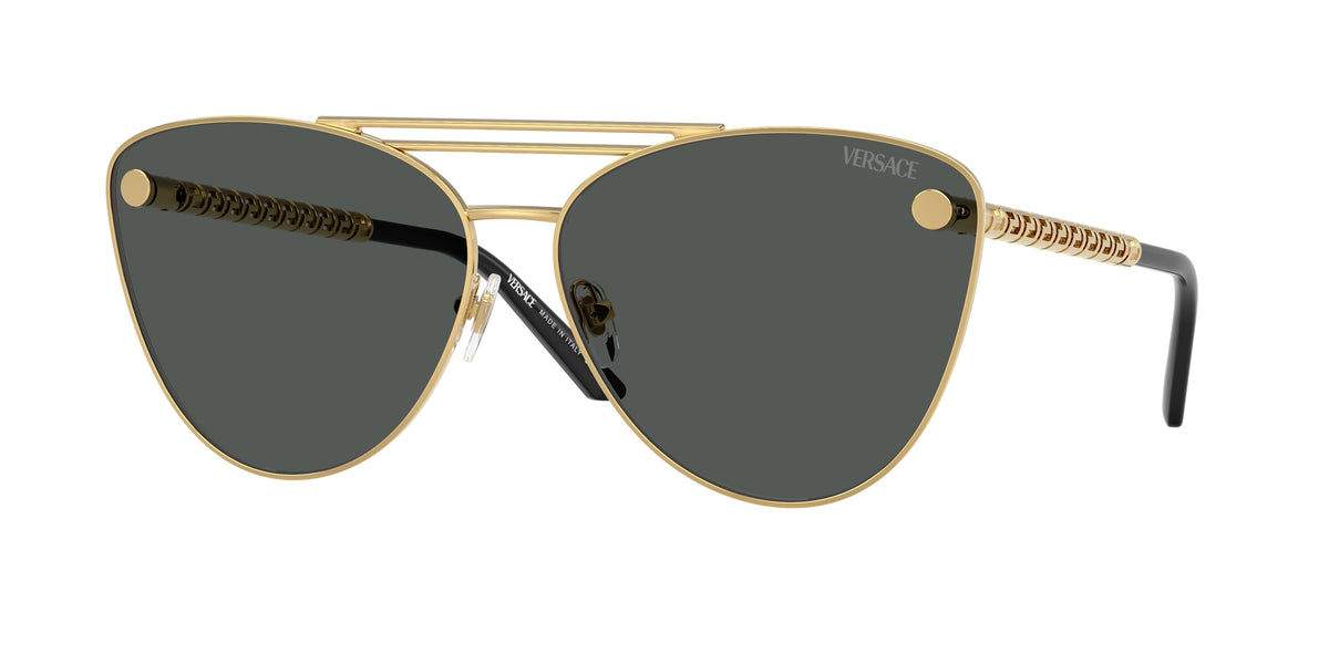 Versace VE2267 — Gold / Dark grey — 100287
