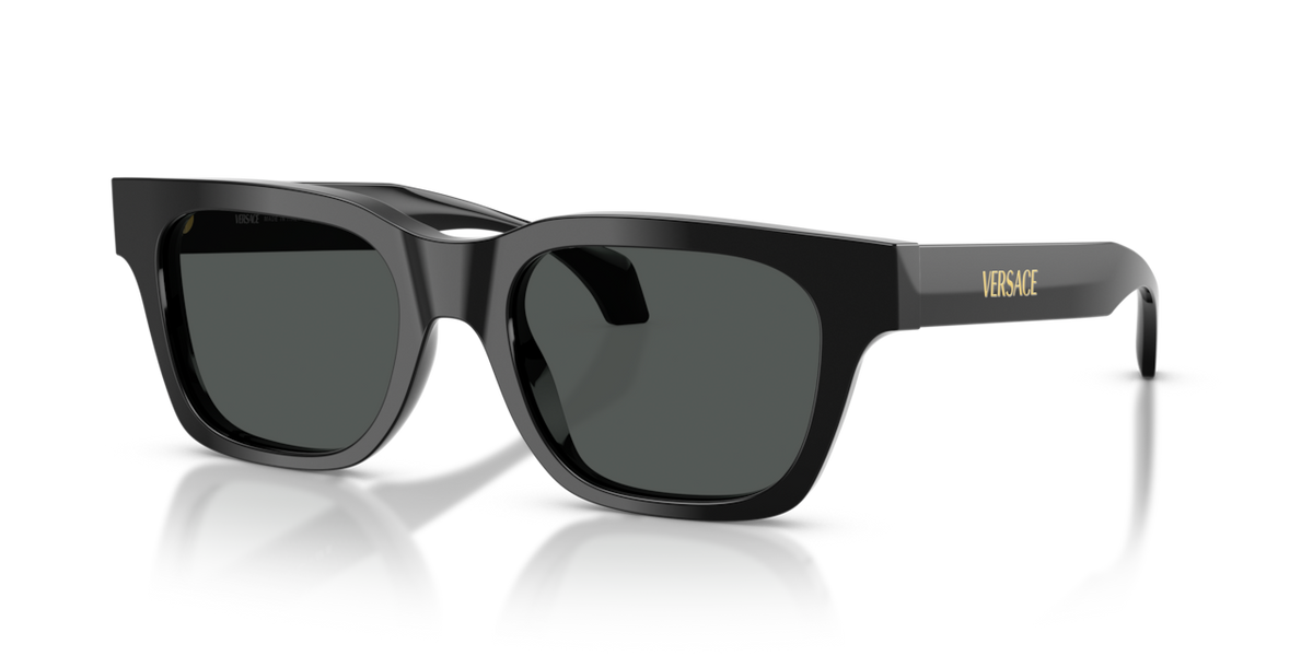 Versace VE4486 - Black / Dark grey - three-quarter view [GB1/87]