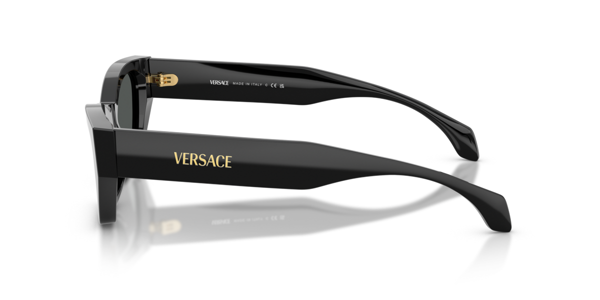Versace VE4488U - Black / Dark grey - side view [GB1/87]