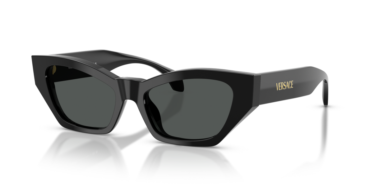 Versace VE4488U - Black / Dark grey - three-quarter view [GB1/87]