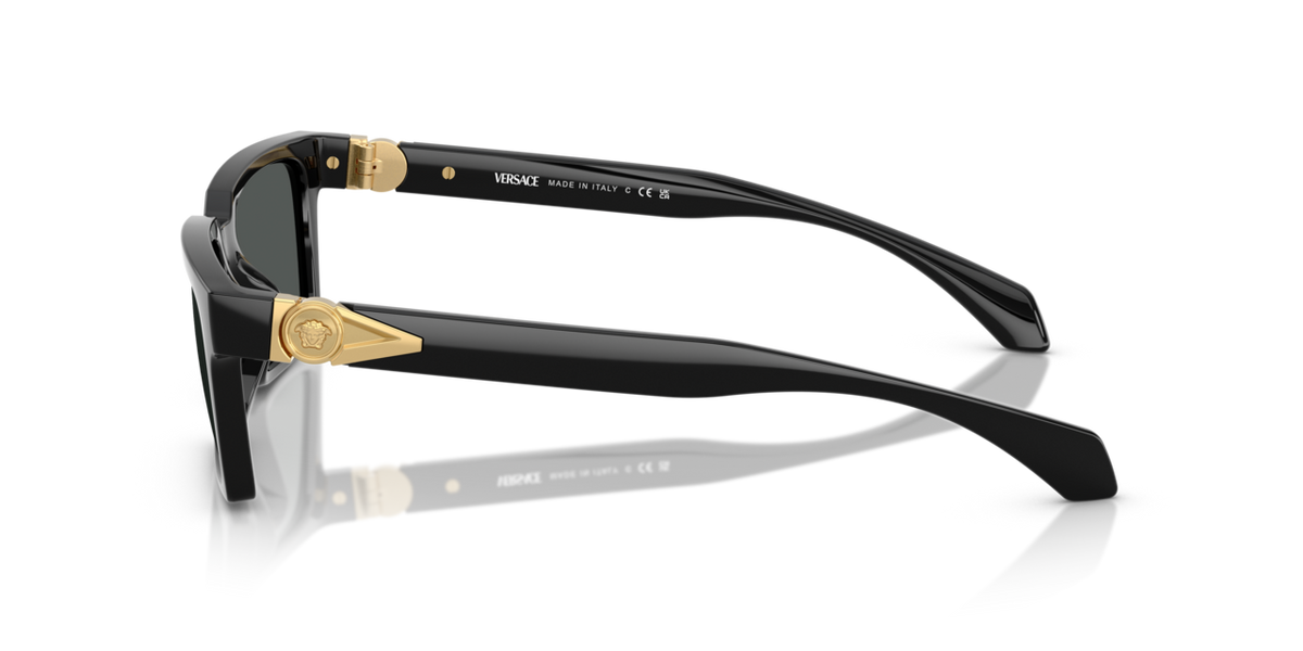 Versace VE4490U - Black / Dark grey - side view [GB1/87]