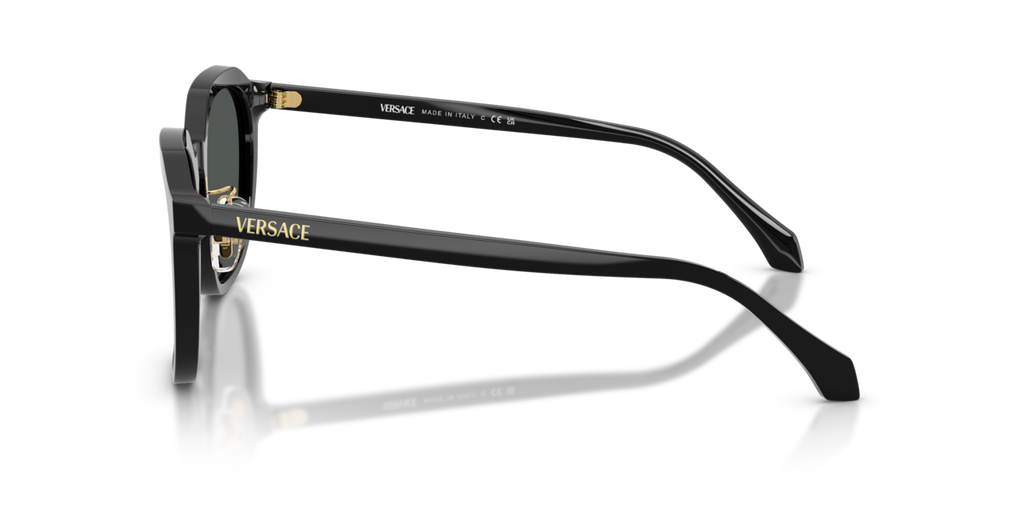 Versace VE4493D - Black / Dark grey - side view [GB1/87]