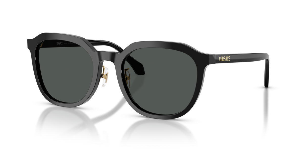 Versace VE4493D - Black / Dark grey - three-quarter view [GB1/87]
