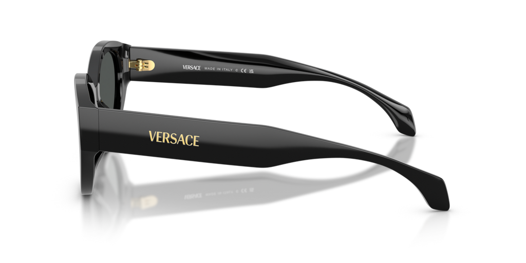 Versace VE4495D - Black / Dark grey - side view [GB1/87]