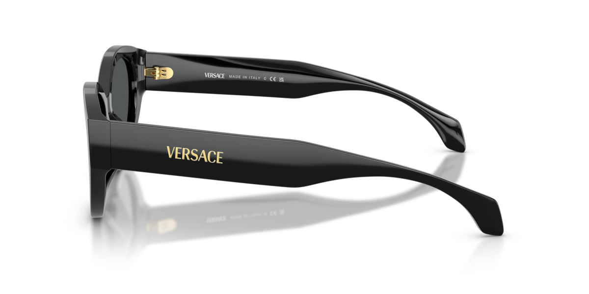 Versace VE4495D - Black / Dark grey - side view [GB1/87]