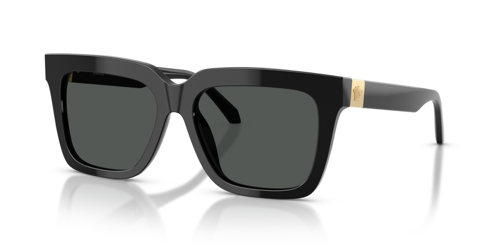 Versace VE4498 - Black / Dark grey - three-quarter view [GB1/87]