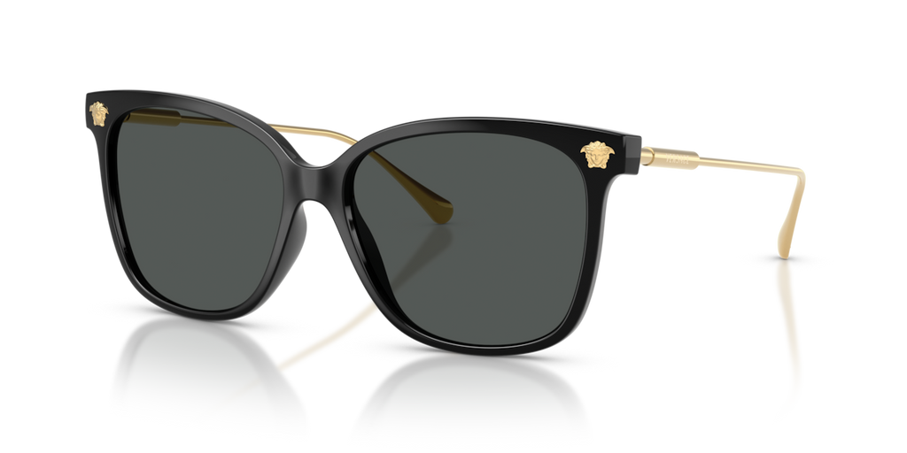 Versace VE4507U - Black / Dark grey - three-quarter view [GB1/87]