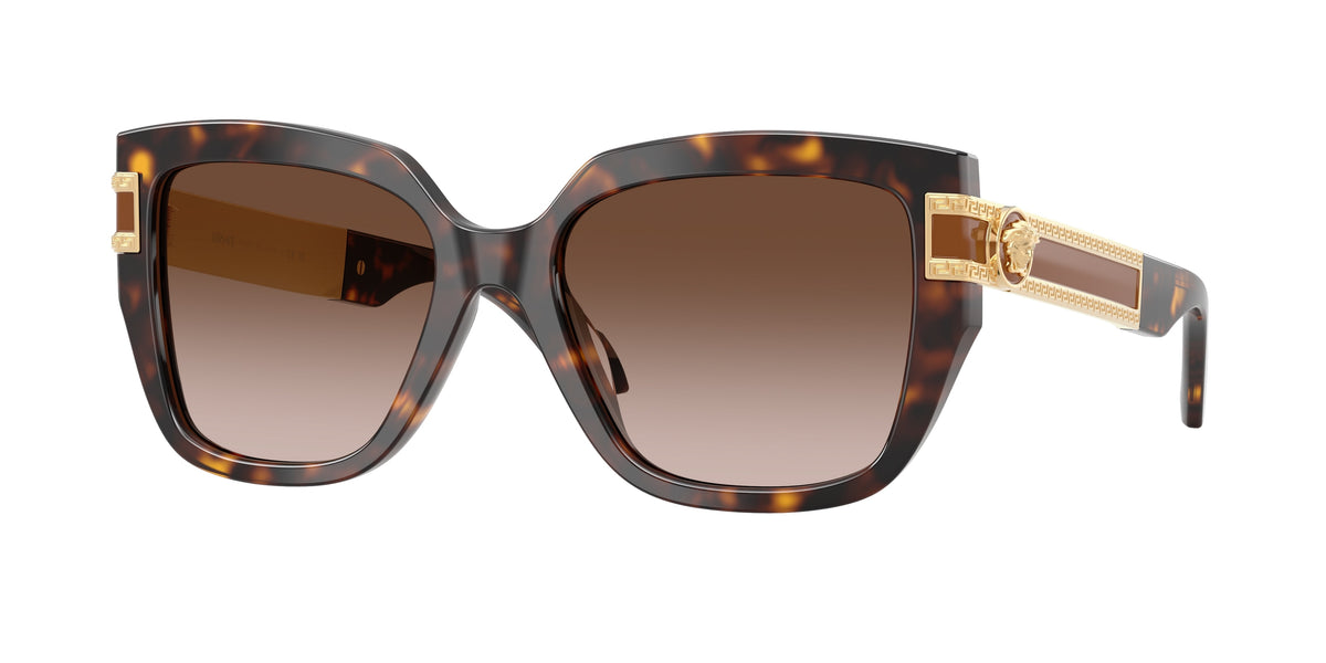 Versace VE4517U — Dark havana / Brown gradient — 108/13