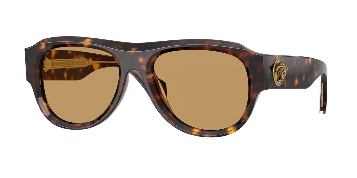 Versace VE4518U — Dark havana / Brown — 108/73
