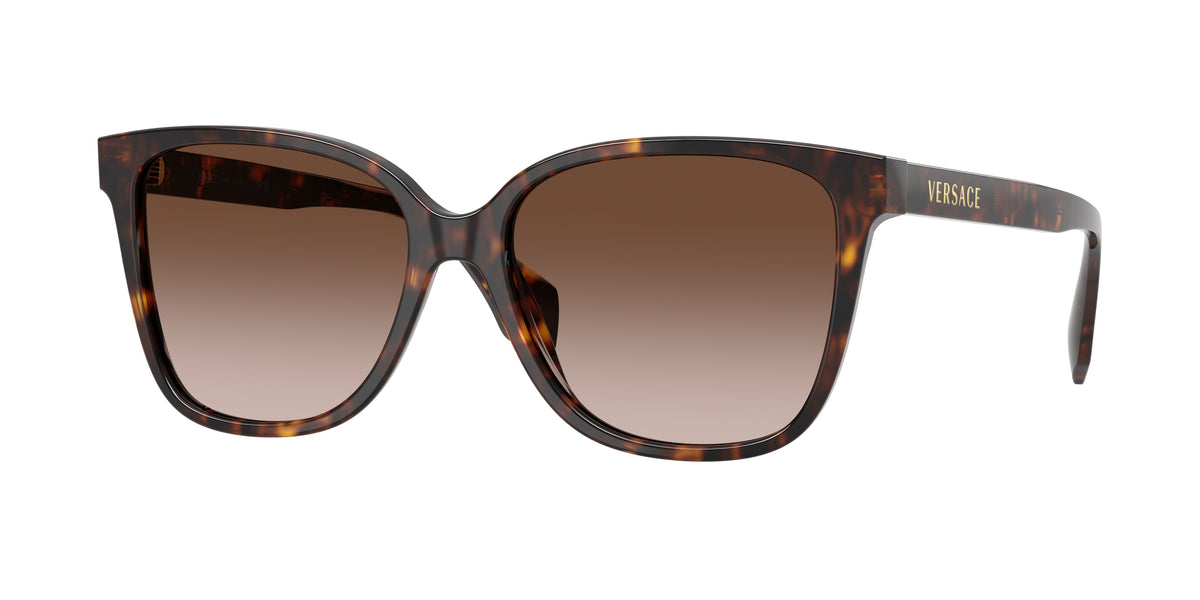 Versace VE4523F — Dark havana / Brown gradient — 108/13