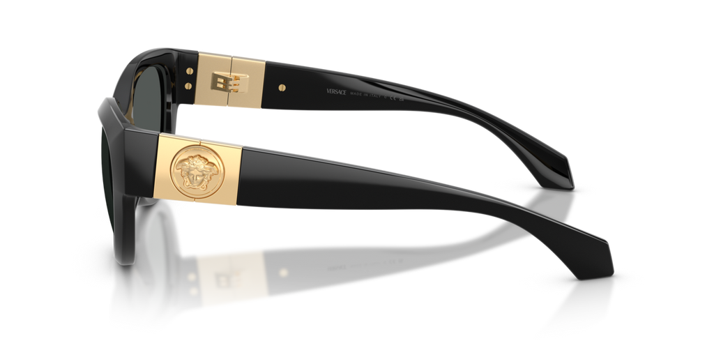 Versace VE4524U - Black / Dark grey - side view [GB1/87]