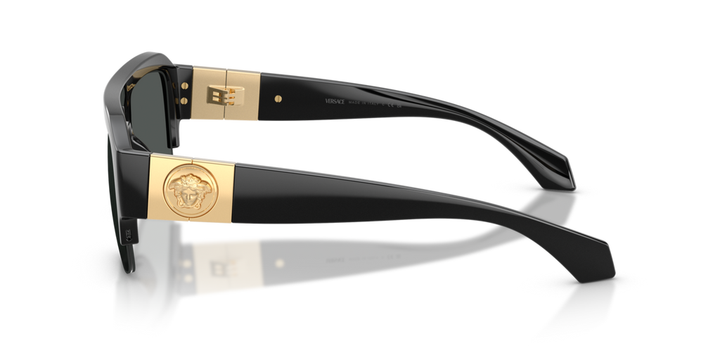 Versace VE4525U - Black / Dark grey - side view [GB1/87]
