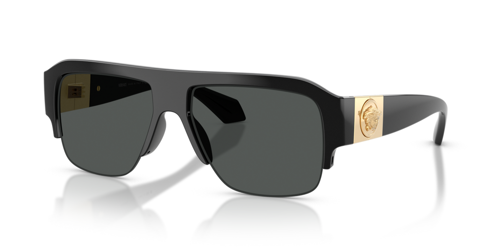 Versace VE4525U - Black / Dark grey - three-quarter view [GB1/87]