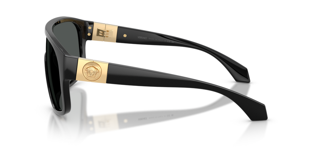 Versace VE4526U - Black / Dark grey - side view [GB1/87]