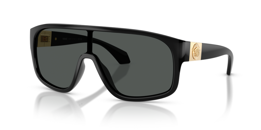 Versace VE4526U - Black / Dark grey - three-quarter view [GB1/87]