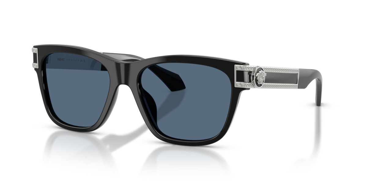 Versace VE4527U - Black / Dark blue - three-quarter view [GB1/80]